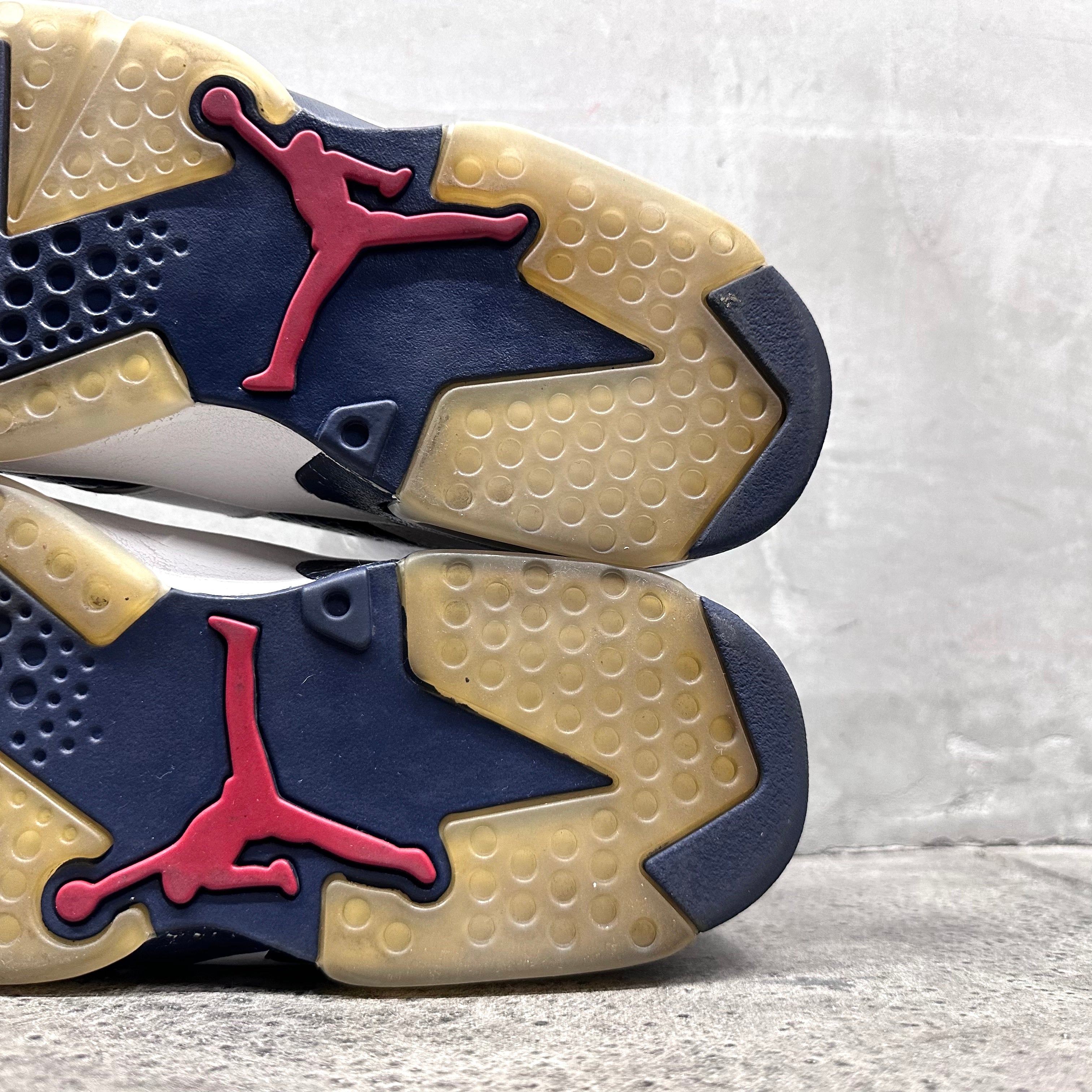 【US9.5】AIR JORDAN 6 RETRO "OLYMPIC" 384664-130