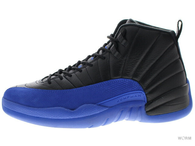 【US10.5】 AIR JORDAN 12 RETRO BLACK GAME ROYAL 130690-014 【DS】
