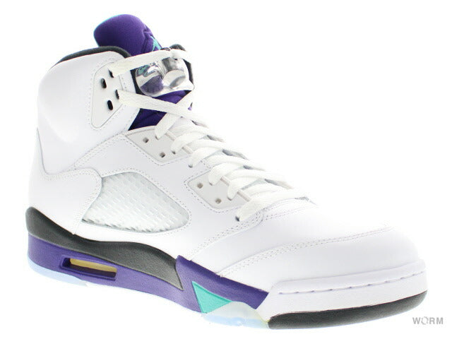 【US9.5】 AIR JORDAN 5 RETRO GRAPE 2013 136027-108 【DS】-WORM TOKYO-WORM TOKYO WEB STORE-100% Authentic Sneakers