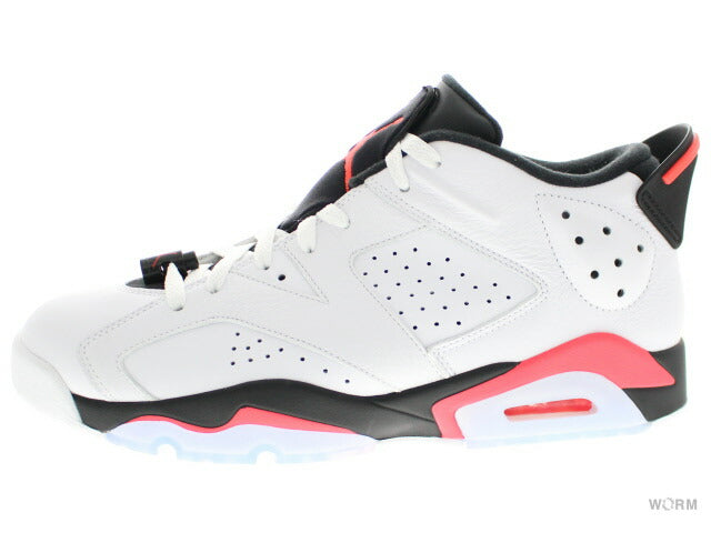 US10.5】 AIR JORDAN 6 RETRO LOW INFRARED WHITE 304401-123 【DS 