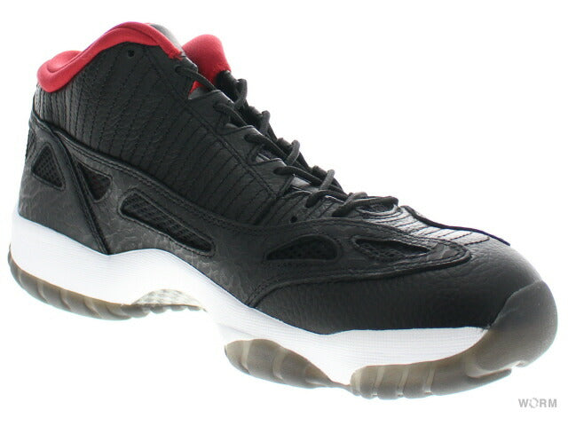 【US9.5】 AIR JORDAN 11 RETRO LOW BLACK VARSITY RED 2011 306008-001 【DS】-WORM TOKYO-WORM TOKYO WEB STORE-100% Authentic Sneakers