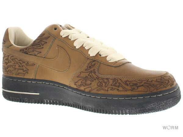 【US9】 NIKE AIR FORCE 1 BY STEPHAN MAZE GEORGES LASER PACK 308427-331 【DS】
