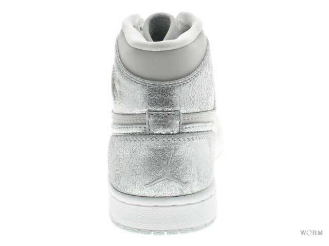 【US9】 AIR JORDAN 1 RETRO HI SILVER SILVER ANNIVERSARY 396009-001 【DS】-WORM TOKYO-WORM TOKYO WEB STORE-100% Authentic Sneakers