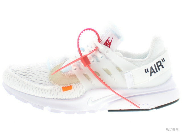 【US8】 NIKE THE 10 : AIR PRESTO OFF-WHITE AA3830-100 【DS】-WORM OSAKA-WORM TOKYO WEB STORE-100% Authentic Sneakers