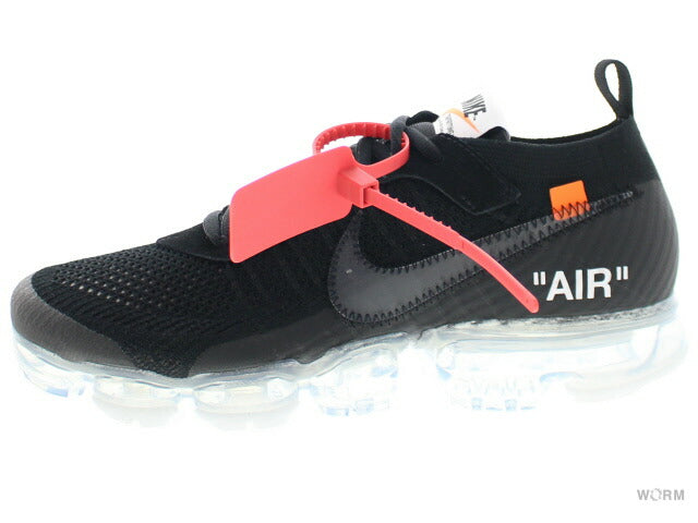 【US9】 NIKE THE 10:AIR VAPORMAX FK OFF-WHITE BLACK 2018 AA3831-002 【DS】