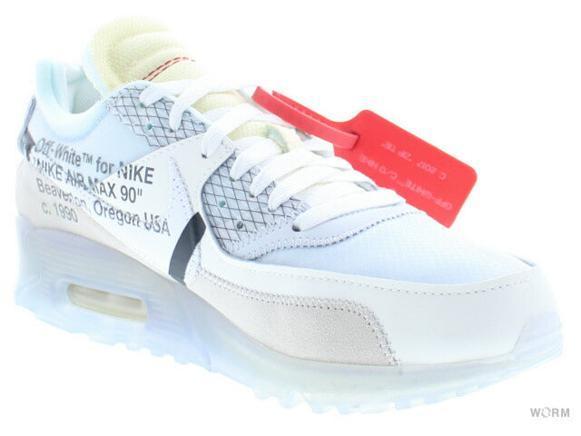 【US8.5】 NIKE THE 10 : AIR MAX 90 OFF-WHITE AA7293-100 【DS】-WORM OSAKA-WORM TOKYO WEB STORE-100% Authentic Sneakers