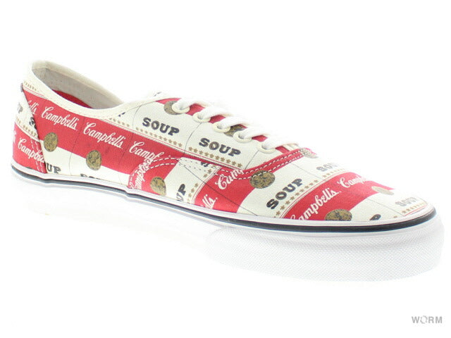 【US12】 VANS AUTHENTIC PRO SUPREME CAMPBELLS SOUP VN-0Q0D6VL 【DS】-WORM TOKYO-WORM TOKYO WEB STORE-100% Authentic Sneakers