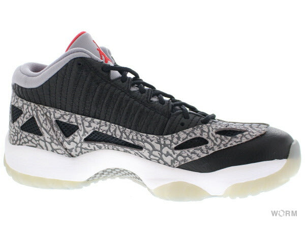 【US8.5】 AIR JORDAN 11 RETRO LOW IE BLACK CEMENT 919712-006 【DS】