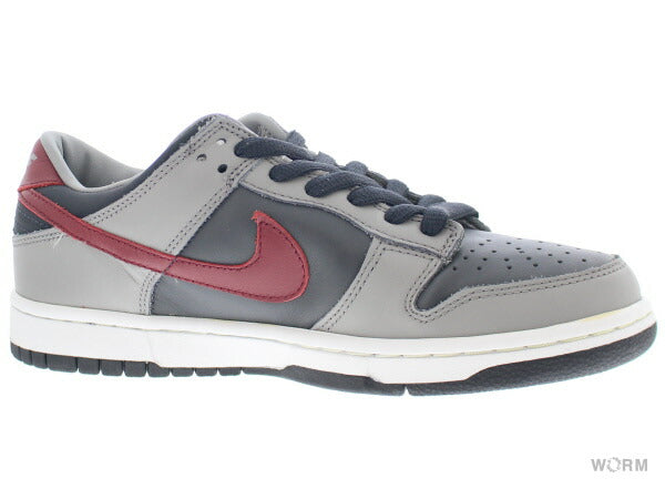 【US8.5】 NIKE SB DUNK LOW PRO GREY TEAM RED 304714-061 【DS】