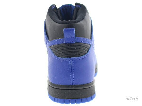 【US8.5】 NIKE DUNK HIGH FOOT ACTION BLK RYL 630383-041 【DS】