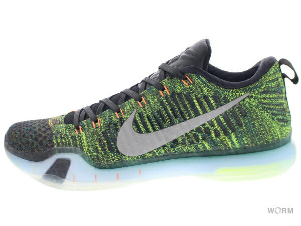 US8.5】 NIKE KOBE 10 ELITE LOW PRM HTM Racecar 805937-901 