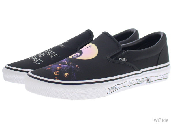 【US8.5】 VANS SLIP-ON NIGHTMARE BEFORE CHRISTMAS 544610-0001 【DS】