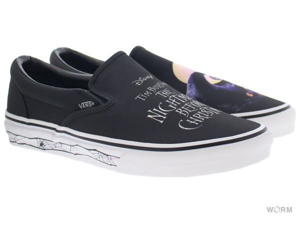 【US8.5】 VANS SLIP-ON NIGHTMARE BEFORE CHRISTMAS 544610-0001 【DS】