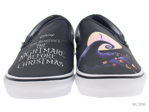 【US8.5】 VANS SLIP-ON NIGHTMARE BEFORE CHRISTMAS 544610-0001 【DS】