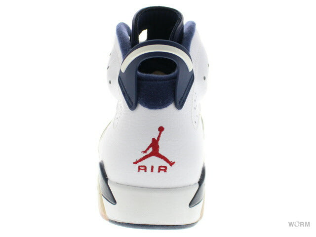 【US9.5】 AIR JORDAN 6 RETRO OLYMPIC 384664-130 【DS】-WORM OSAKA-WORM TOKYO WEB STORE-100% Authentic Sneakers