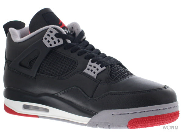 【US12】 AIR JORDAN 4 RETRO BRED REIMAGINED FV5029-006 【DS】