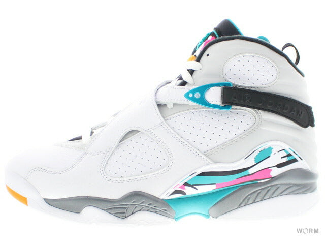US10.5】 AIR JORDAN 8 RETRO SOUTH BEACH 305381-113 【DS】 | WORM 