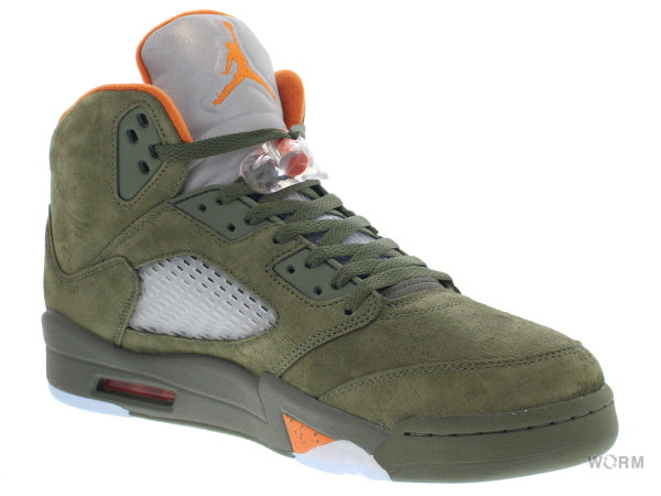 【US12】AIR JORDAN 5 RETRO OLIVE 2024 DD0587-308 【DS】