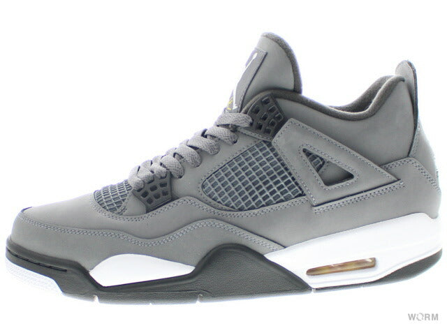 US9.5】 AIR JORDAN 4 RETRO COOL GREY 308497-007 【DS】 | WORM  