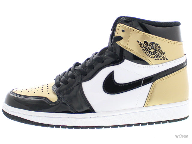 【US9】 AIR JORDAN 1 RETRO HIGH OG NRG GOLD TOE 861428-007 【DS】-WORM TOKYO-WORM TOKYO WEB STORE-100% Authentic Sneakers