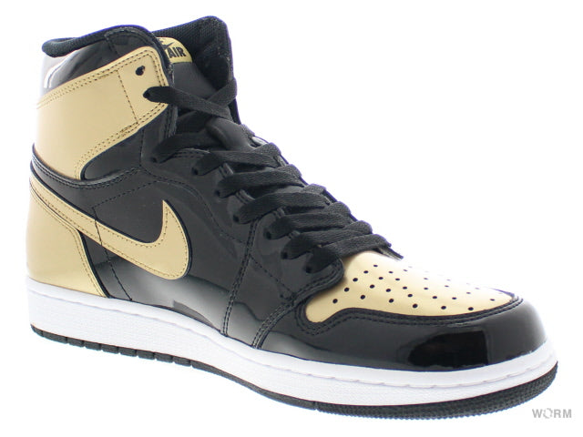 【US9】 AIR JORDAN 1 RETRO HIGH OG NRG GOLD TOE 861428-007 【DS】-WORM TOKYO-WORM TOKYO WEB STORE-100% Authentic Sneakers