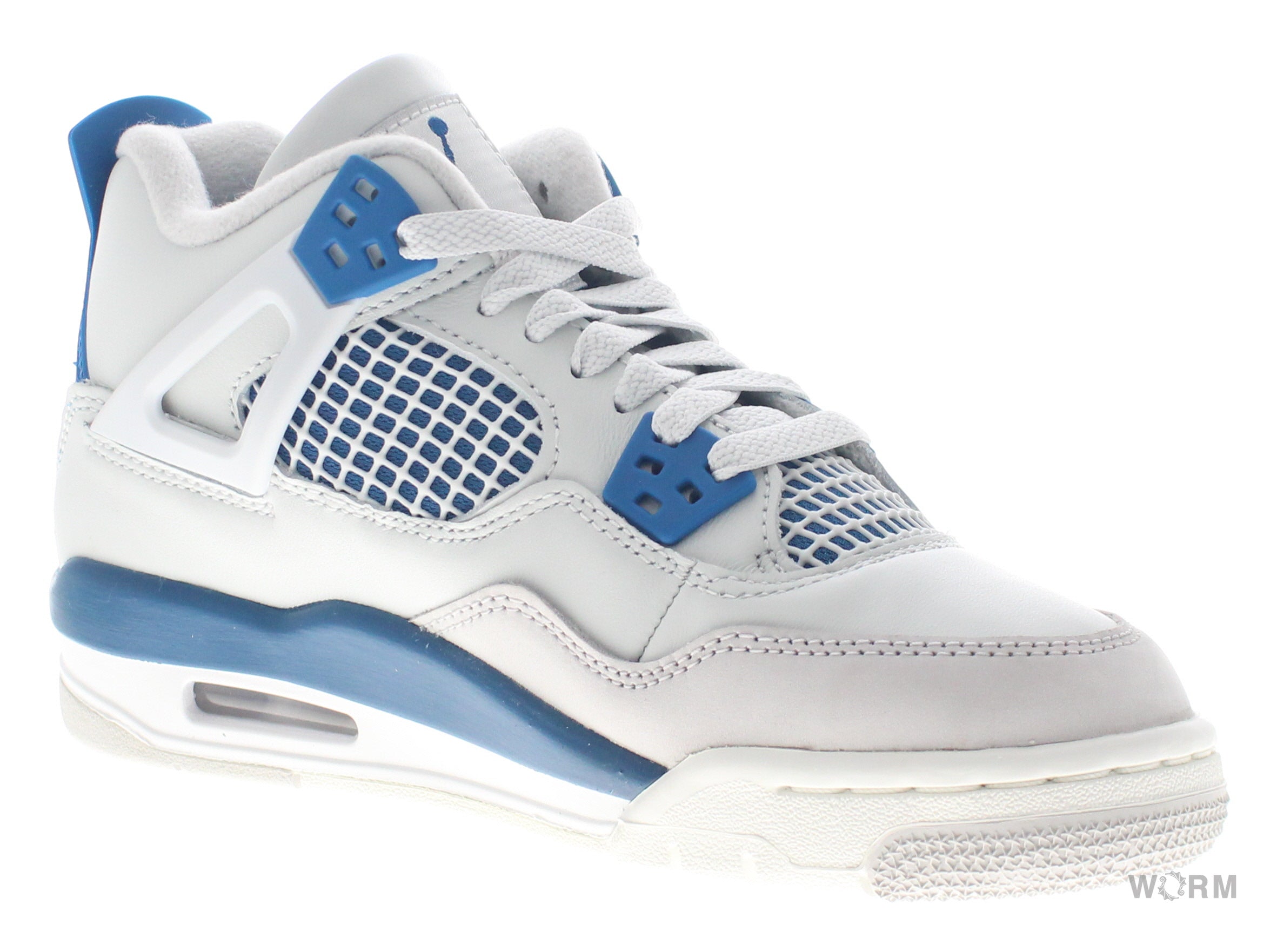 【US4Y】 AIR JORDAN 4 RETRO (GS) Military Blue HF4281-141 【DS】