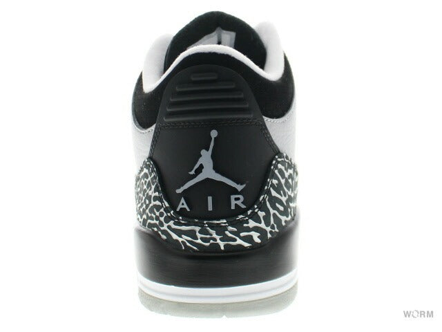 【US9】 AIR JORDAN 3 RETRO WOLF GREY 136064-004 【DS】