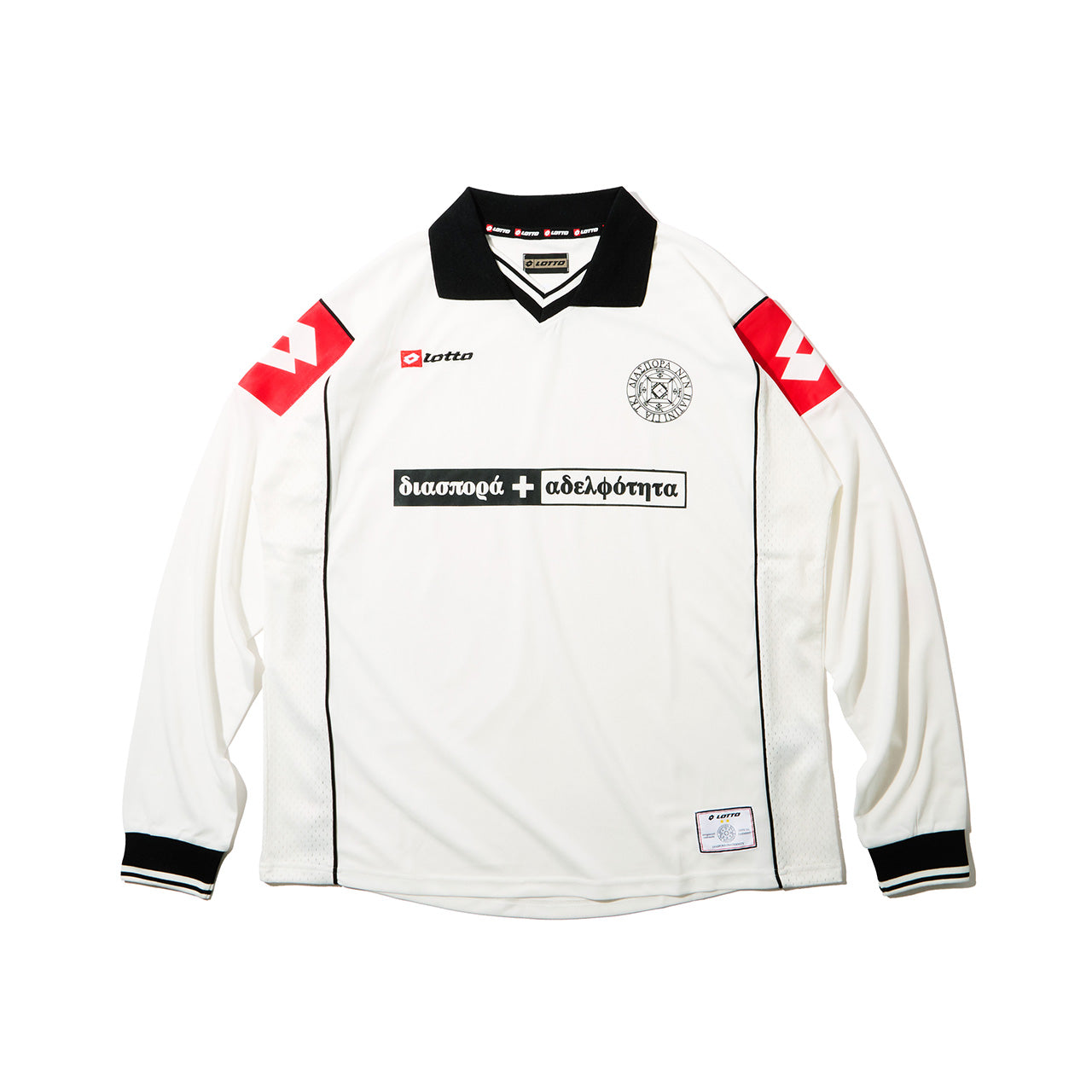 Diaspora skateboards Lotto Le Zebre Shirt White Large-WORM TOKYO-WORM TOKYO WEB STORE-100% Authentic Sneakers