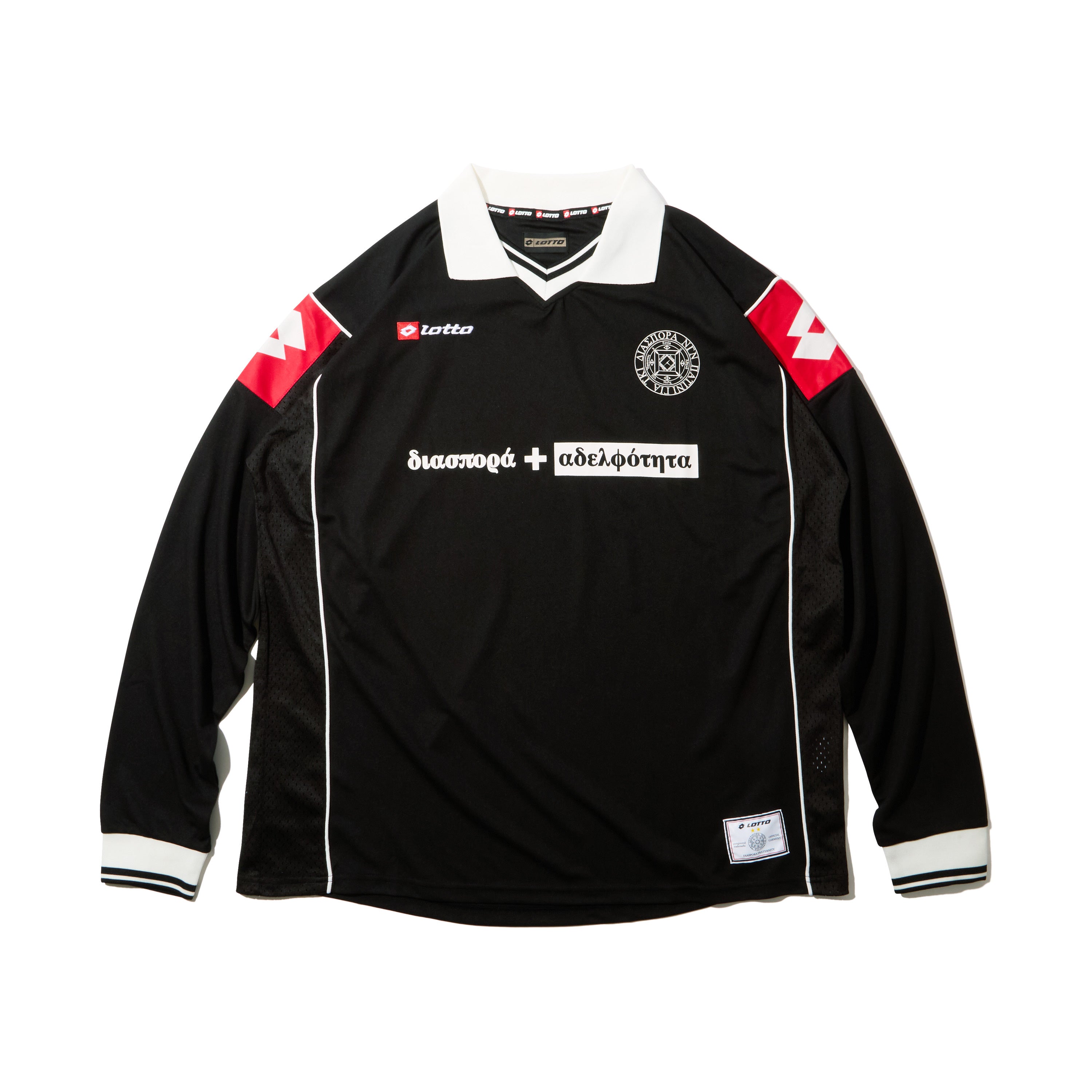 Diaspora skateboards Lotto Le Zebre Shirt Black Xlarge-WORM TOKYO-WORM TOKYO WEB STORE-100% Authentic Sneakers
