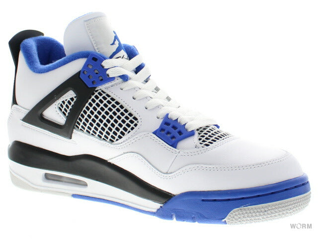 【US10】 AIR JORDAN 4 RETRO Motorsports 308497-117 【DS】