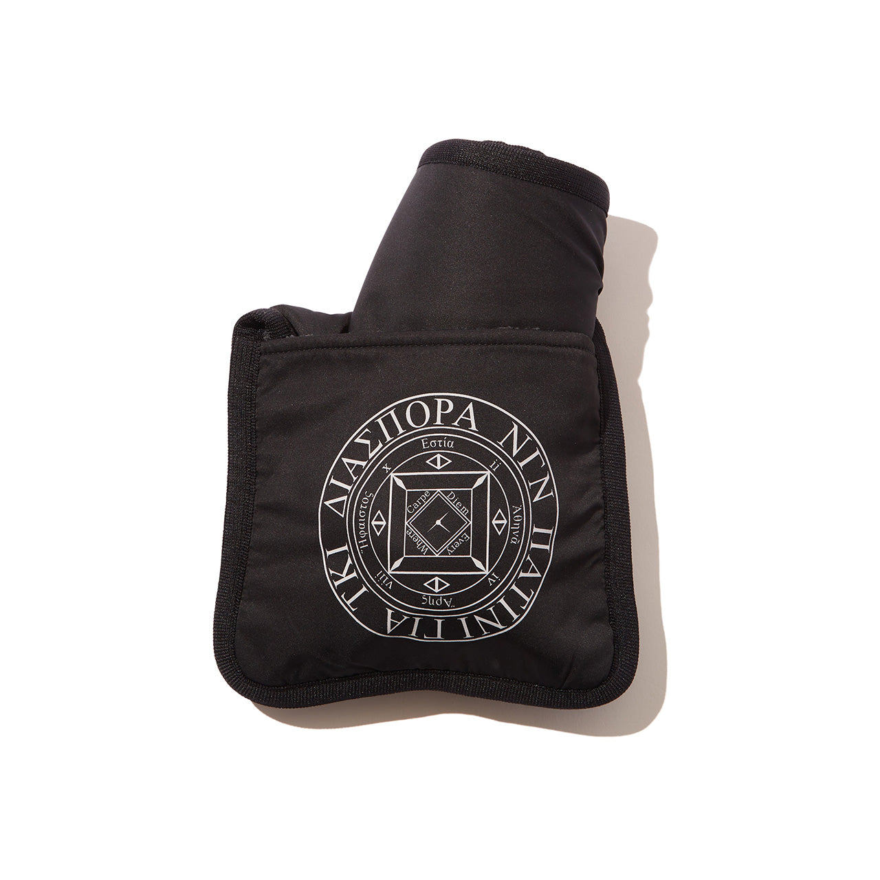 Diaspora skateboards Pocketable Muffler Grey Black-WORM TOKYO-WORM TOKYO WEB STORE-100% Authentic Sneakers