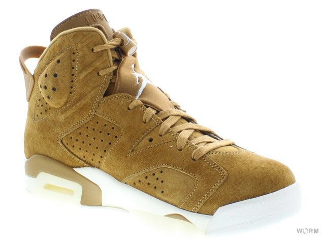 【US10】 AIR JORDAN 6 RETRO Wheat 384664-705 【DS】