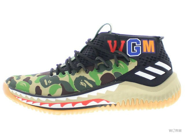 【US9.5】 adidas DAME 4 BAPE AP9974 【DS】-WORM TOKYO-WORM TOKYO WEB STORE-100% Authentic Sneakers