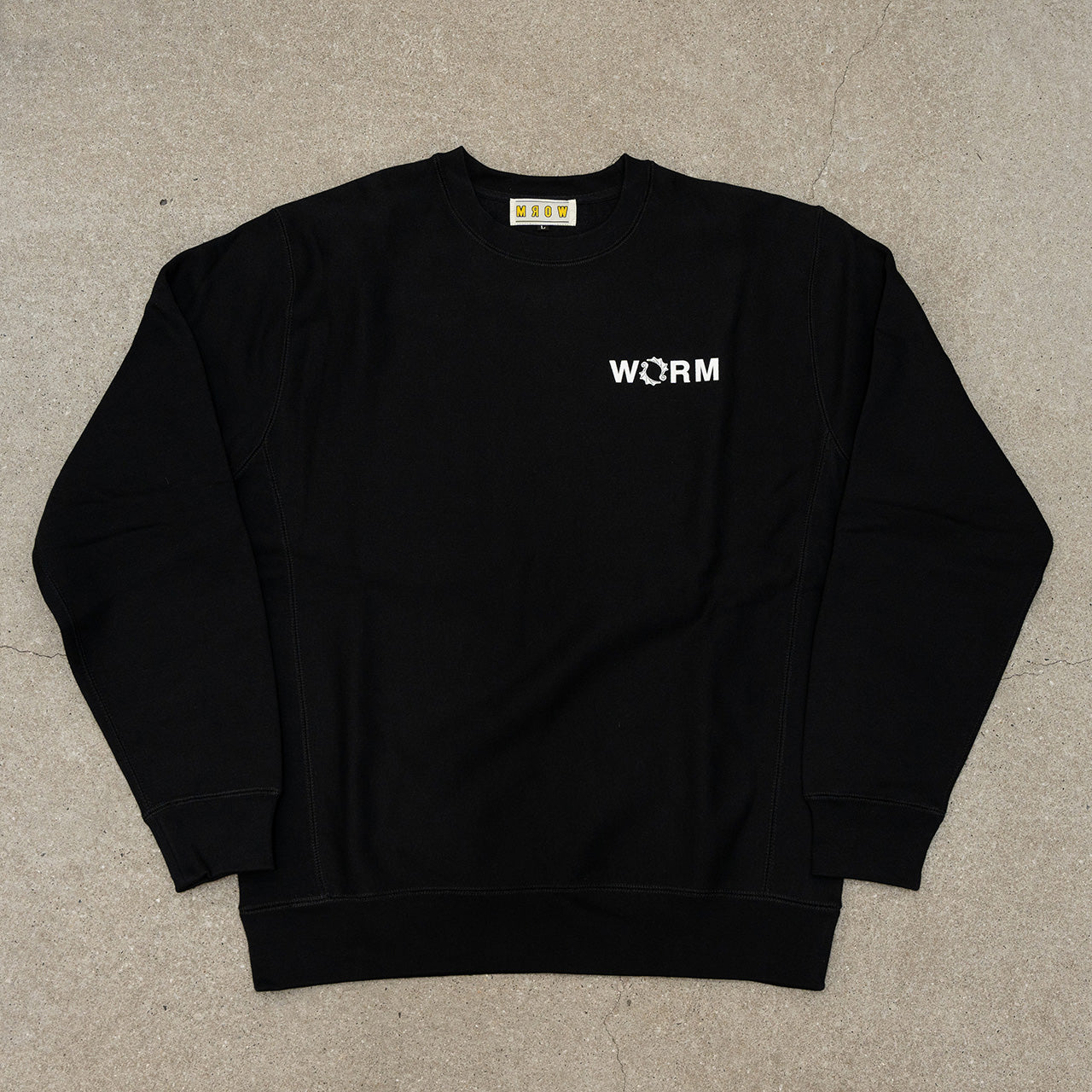 WORM Coast 2 Coast Crew Neck Sweatshirt Black M