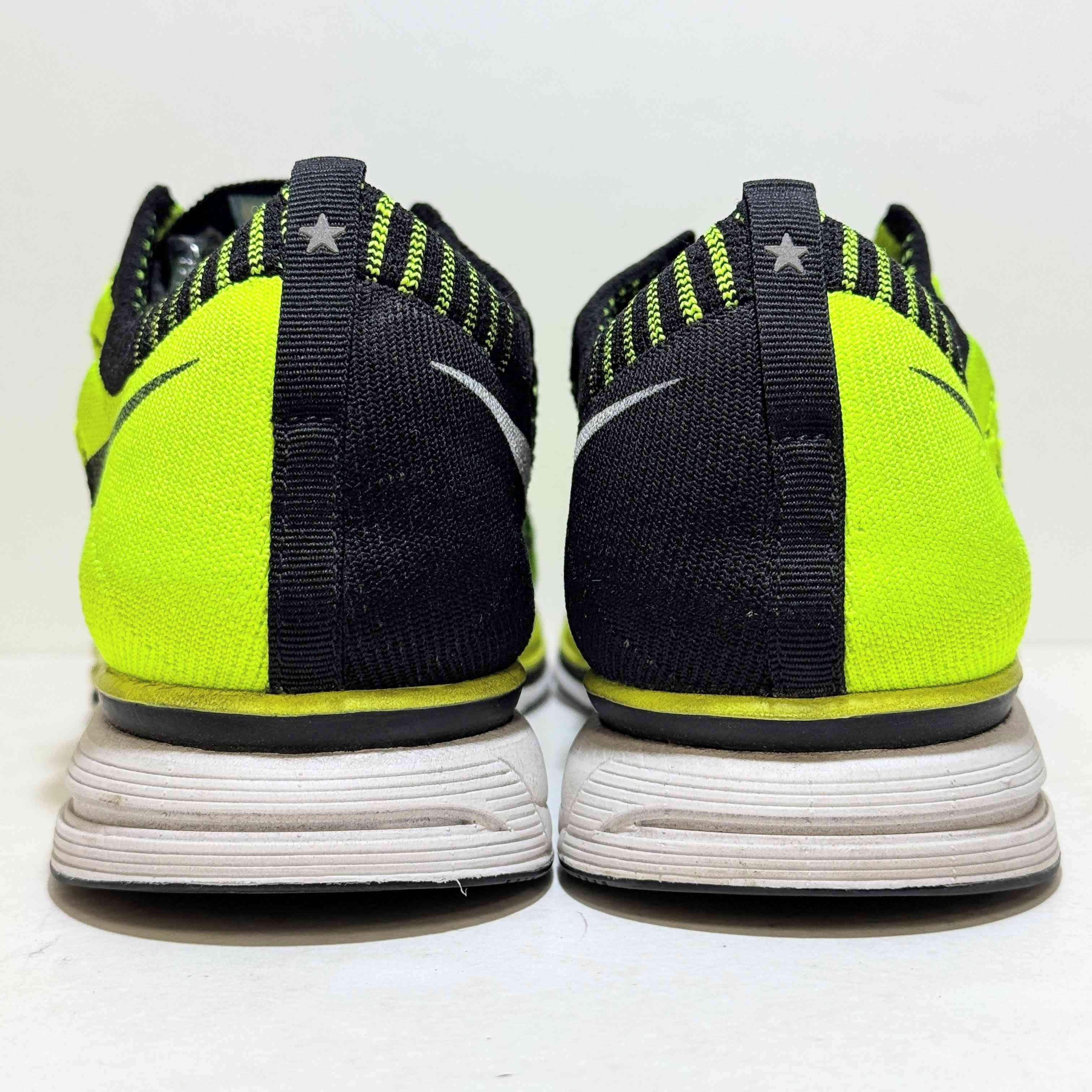 【US9.5】 NIKE FLYKNIT TRANER USA 532983-700 【USED】 箱無-WORM OSAKA-WORM TOKYO WEB STORE-100% Authentic Sneakers