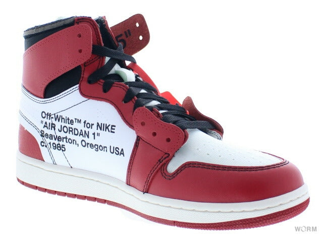 【US9.5】 THE:10 AIR JORDAN 1 OFF WHITE AA3834-101 【DS】-WORM OSAKA-WORM TOKYO WEB STORE-100% Authentic Sneakers