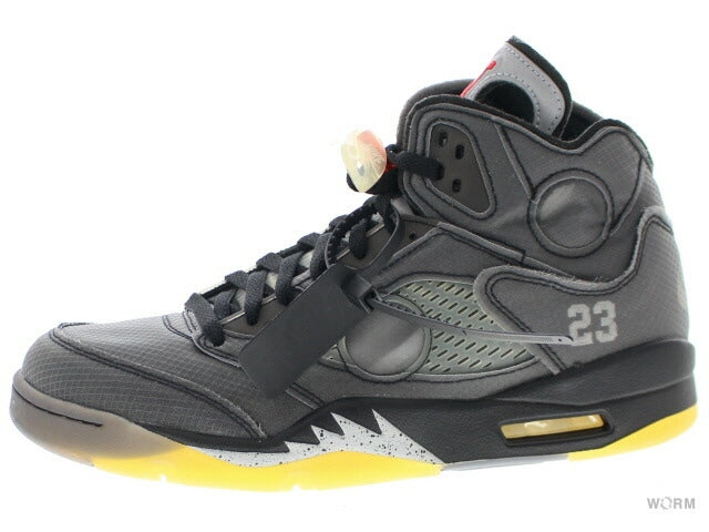 【US8】 AIR JORDAN 5 RETRO SP OFF WHITE CT8480-001 【DS】
