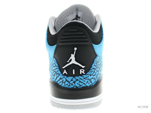 【US9】 AIR JORDAN 3 RETRO POWDER BLUE 136064-406 【DS】-WORM OSAKA-WORM TOKYO WEB STORE-100% Authentic Sneakers