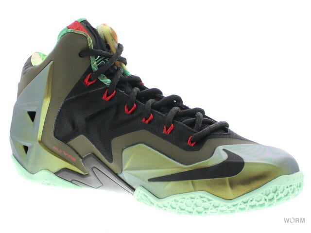 【US9.5】 NIKE LEBRON 11 KING'S PRIDE 616175-700 【DS】