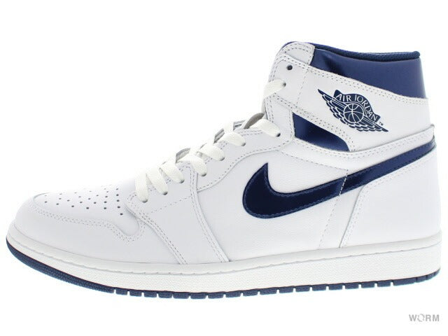 US12】 AIR JORDAN 1 RETRO HIGH OG METALLIC NAVY 555088-106 【DS 