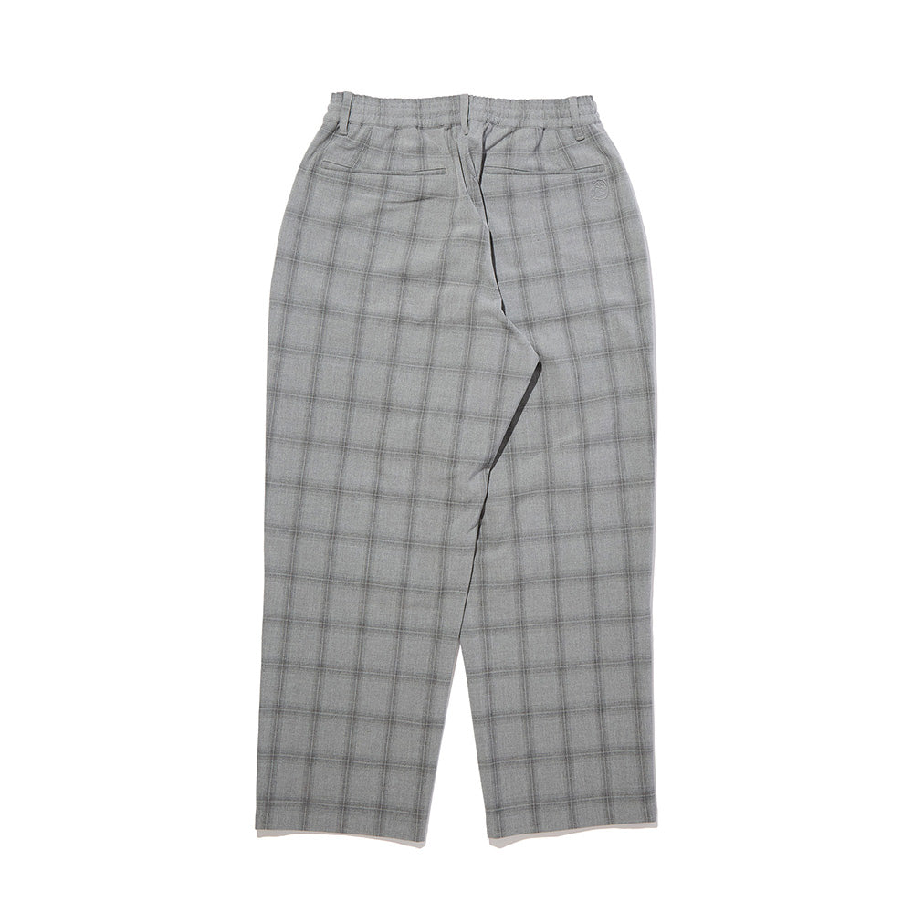 Diaspora skateboards 25SS Backroom Slacks Grey(Plaid) L