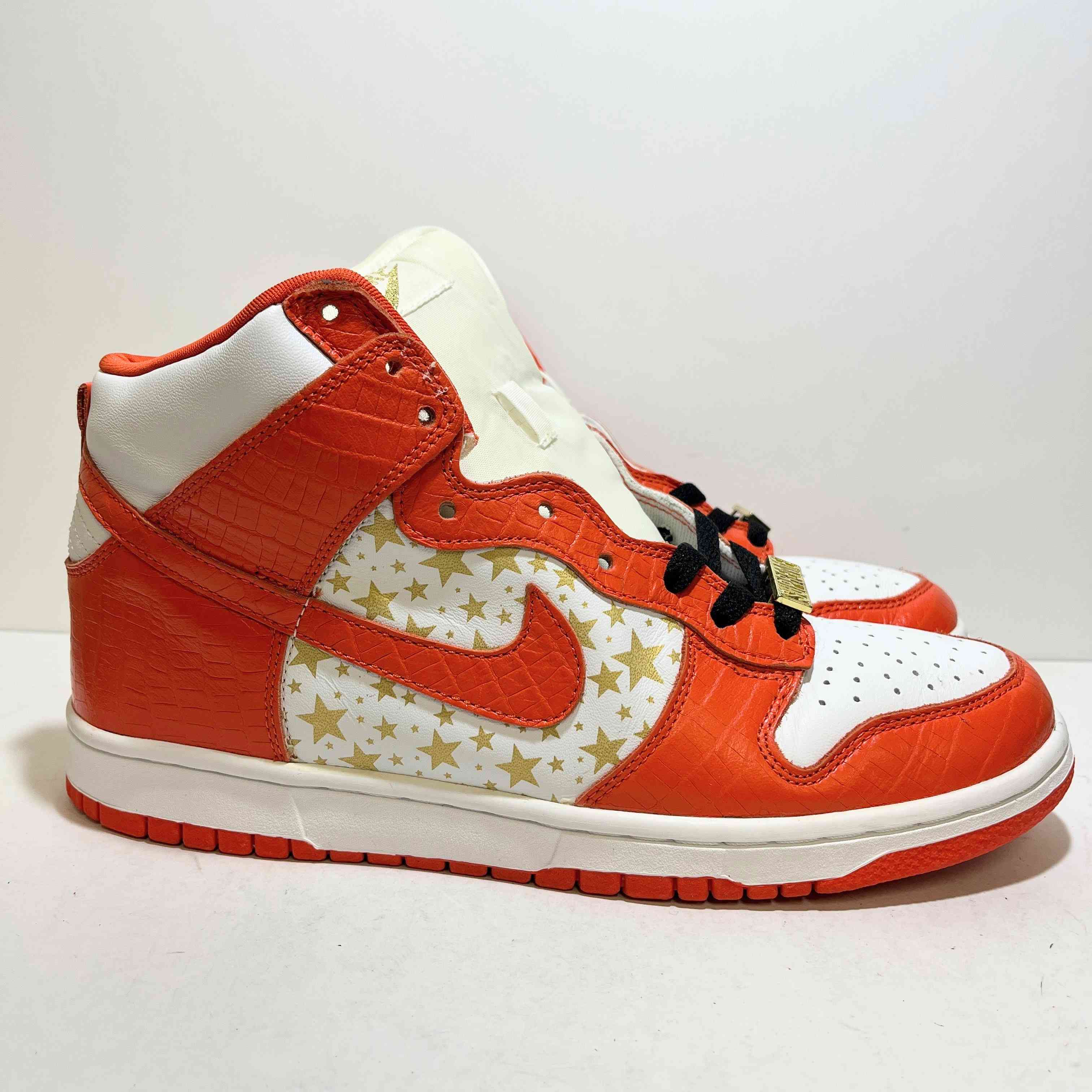 【US9.5】 NIKE SB DUNK HIGH PRO SB SUPREME 307385-181 【USED】