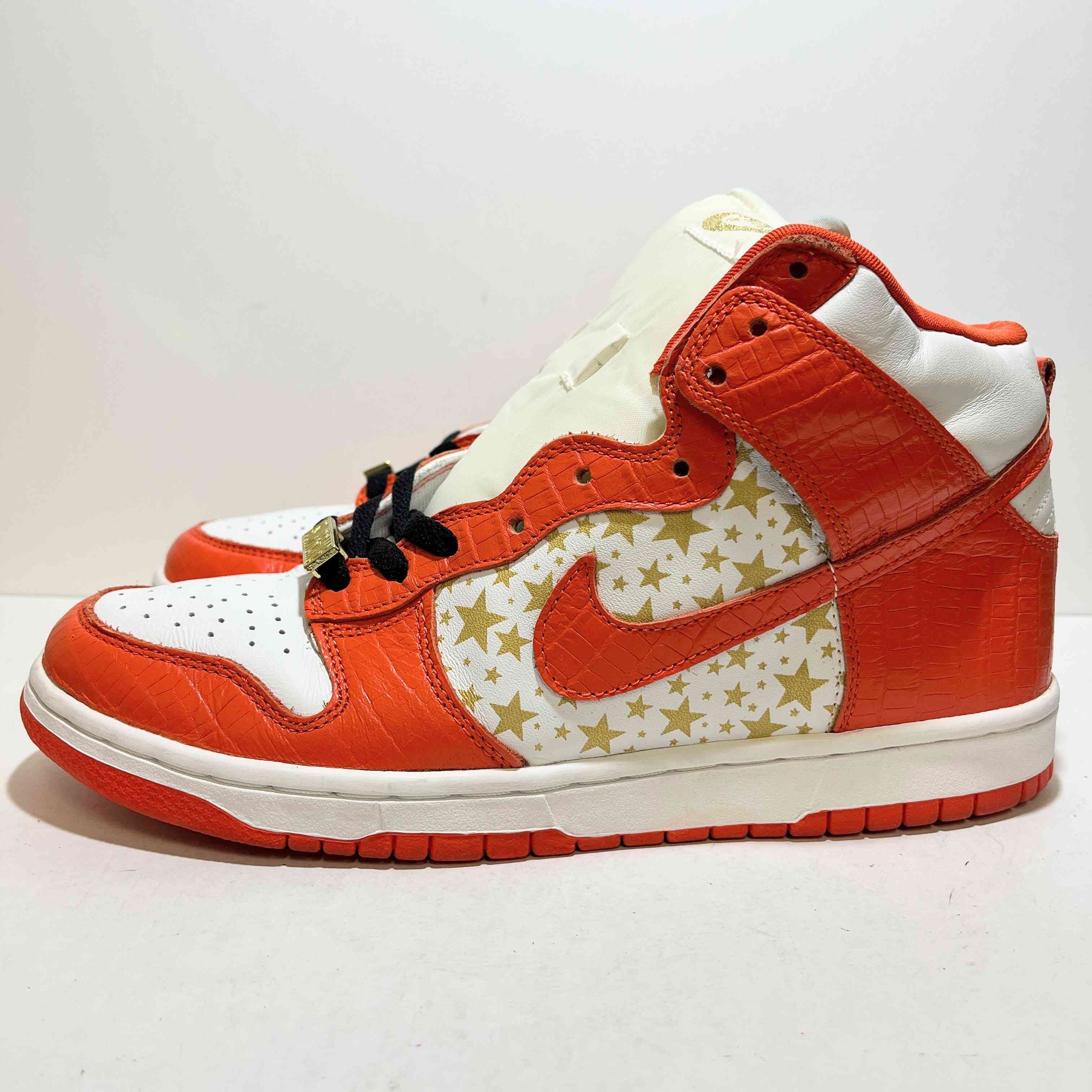 【US9.5】 NIKE SB DUNK HIGH PRO SB SUPREME 307385-181 【USED】