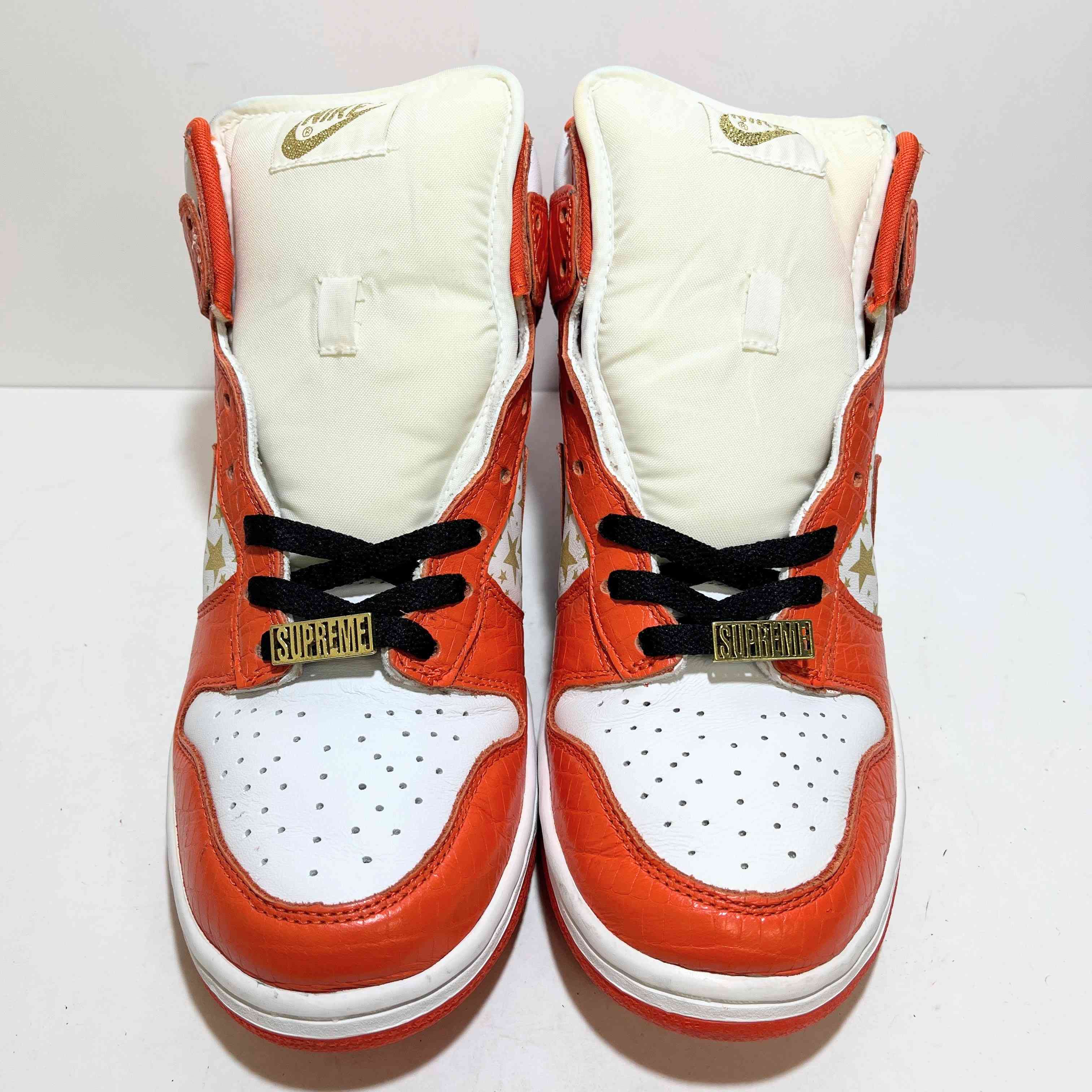 【US9.5】 NIKE SB DUNK HIGH PRO SB SUPREME 307385-181 【USED】