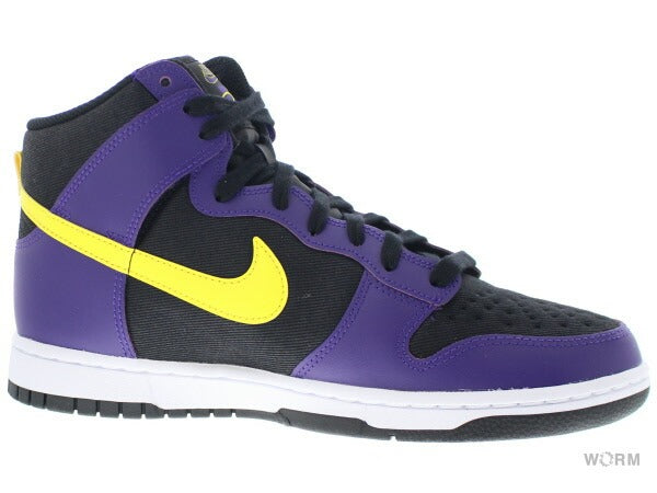 【US10】 NIKE DUNK HI PRM EMB LAKERS DH0642-001 【DS】-WORM TOKYO-WORM TOKYO WEB STORE-100% Authentic Sneakers