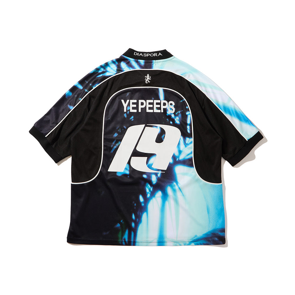 Diaspora skateboards YE PEEPS Football Top Aqua M-WORM TOKYO-WORM TOKYO WEB STORE-100% Authentic Sneakers