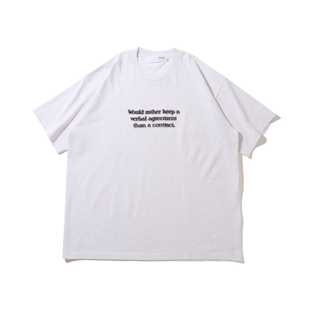 Diaspora skateboards Contract Tee Steam L
