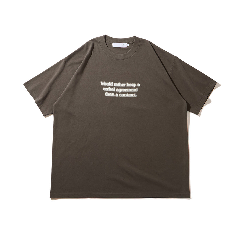 Diaspora skateboards Contract Tee Graphite XL