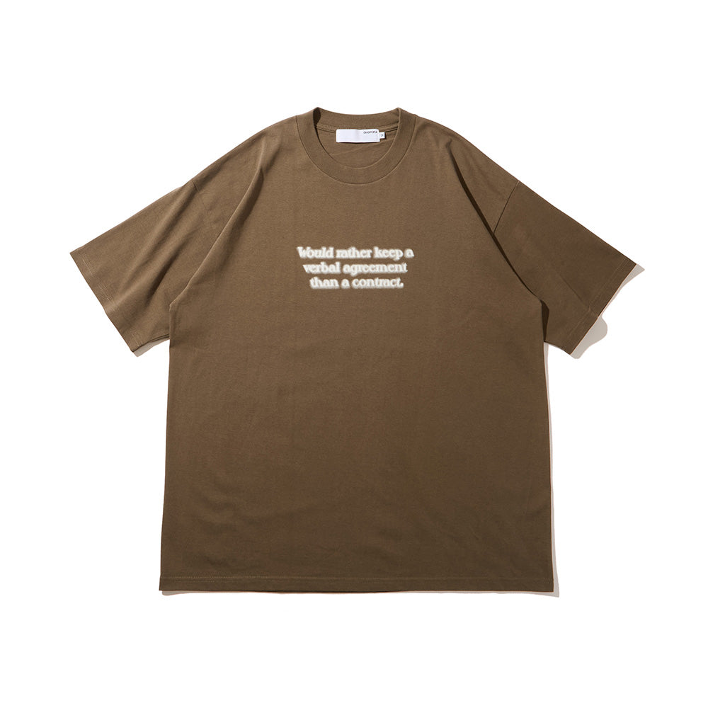 Diaspora skateboards Contract Tee O.D M-WORM TOKYO-WORM TOKYO WEB STORE-100% Authentic Sneakers