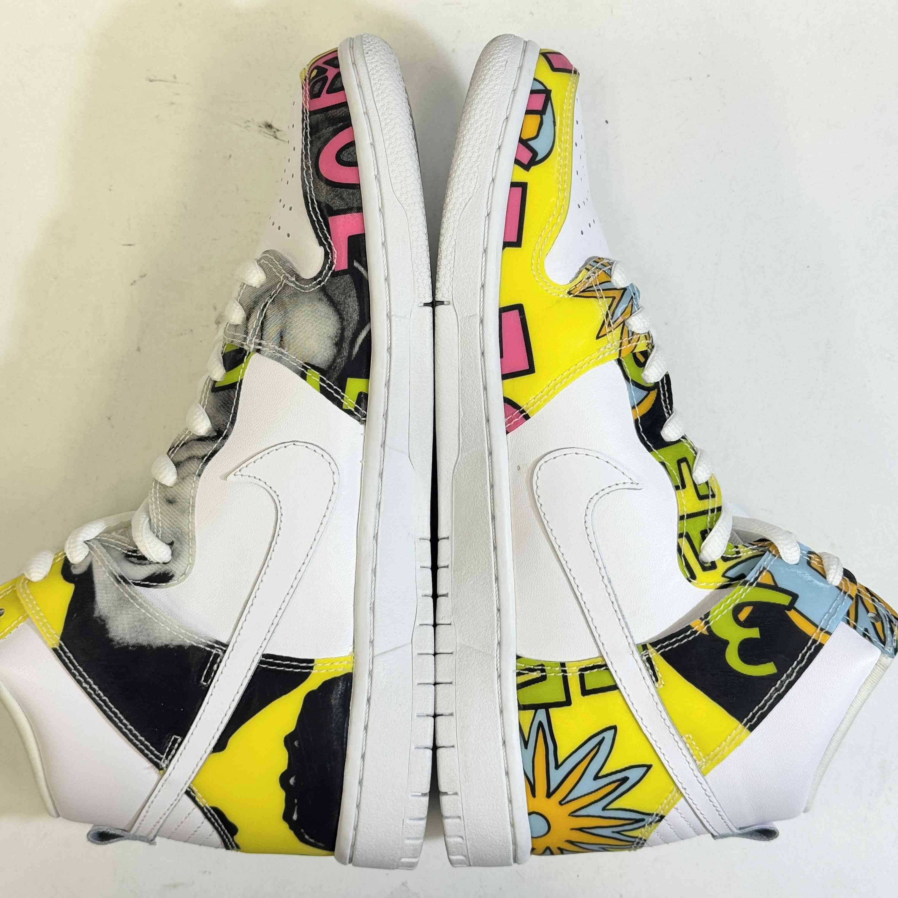 【US9.5】 NIKE SB DUNK HIGH PRM DLS SB QS DE LA SOUL 748751-177 【USED】
